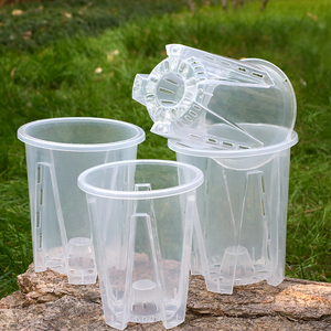 4 4.7 5.5 6.3 <span class=keywords><strong>Pots</strong></span> d'orchidées transparents en plastique <span class=keywords><strong>transparent</strong></span> <span class=keywords><strong>pour</strong></span> plantes - Product Image 2