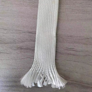 ปลอกถักไฟเบอร์กลาสไม่เคลือบทนอุณหภูมิสูง 500C - Product Image 1