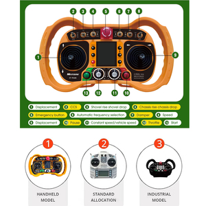 Livraison gratuite, tondeuse à gazon à moteur essence CE EPA avec chenilles en caoutchouc agricoles, tondeuse à gazon robotisée télécommandée - Product Image 5