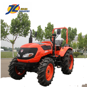 Kualitas tinggi Cina tugas berat 50HP 55HP 2WD 4WD 12F + 12R shuttle roda traktor dengan depan dozer pisau oleh JIULIN - Product Image 2