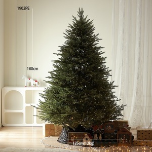 Cây thông Noel nhân tạo LED tích hợp đèn sẵn, chất liệu PVC PE, có thể lập trình, đang giảm giá - Product Image 5