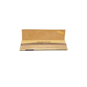 Papel de Liar de Cáñamo con Logotipo Personalizado, Tamaño 1 1/4 y King Size, Impresión a Todo Color, Marca Privada con Caja de Empaque Personalizada - Product Image 1