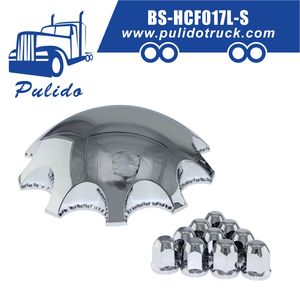 <span class=keywords><strong>Cache</strong></span>-roue d'essieu avant chromé avec caches d'écrous de roue amovibles de 33 mm - Product Image 3