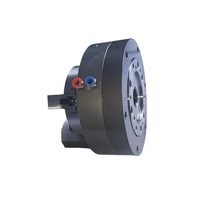 Mandrin pneumatique à montage frontal avec centrage automatique et serrage magnétique pour perceuse, temps de réglage rapide