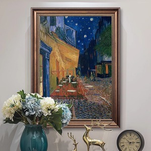 Pintura decorativa de Van Gogh, pintura colgante para sala de estar americana, la atmósfera de la pintura de fama mundial, pasillo de Hotel - Product Image 1