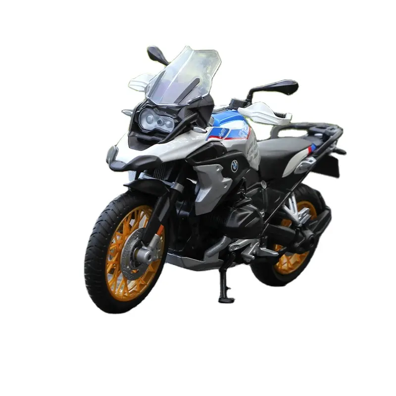 Maisto 1:12 BMW R1250 GS motosiklet modeli statik Die Cast araçlar tahsil hobiler alaşım Motocross oyuncak