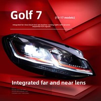Phare à LED pour VW Golf 7 MK7 2013-2016 Golf7 DRL Dynamic Signal Head Lamp Projector Automotive Accessories