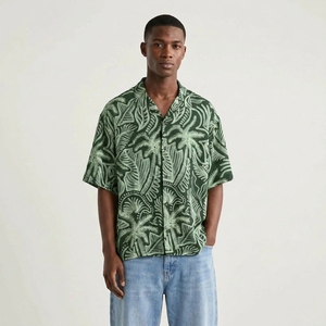 Camisa Hawaiana para Hombre, Transpirable, de Manga Corta, para Vacaciones, Ropa de Calle, Informal, para la Playa - Product Image 1