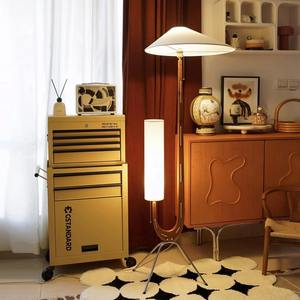 Nordique rétro led lampadaire noyer chambre créative <span class=keywords><strong>girafe</strong></span> atmosphère verticale décoration lampadaire - Product Image 2