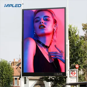 Scrolling Led Sign P10 Remote Control Solar Power Large Double Sided Outdoor 28KG / Panel FULL Color Customized 100000hours IP65