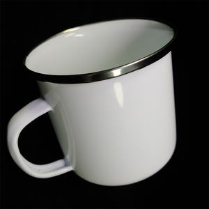 Tazza bianca su ordinazione dello smalto per il giorno del padre <span class=keywords><strong>s</strong></span> di giorno della mamma pronto per spedire S017 12oz 360ml in azione - Product Image 5