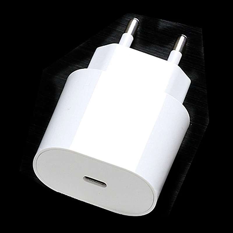 Originol 20W Pd USB-C Power Adapter Oplader Eu Plug 18W Fast Charger Voor Iphone 11 12 Mini Pro max 8 Plus X Xs Se 2020 Ipod Ipad