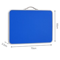 Table pliante légère en aluminium pour marché nocturne, camping, pique-nique, repas en plein air, utilisation promotionnelle
