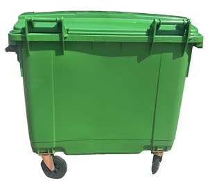 Wheely डिब्बे और सामान 660 लीटर प्लास्टिक कचरे के डिब्बे 660L मोबाइल कचरा बिन राक्षस बिन - Product Image 6