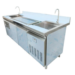 Consola de Bar Lanxin Water Bar Plus, Máquina de Hielo Todo en Uno, Tienda Comercial de Té con Leche, Pequeña Máquina Automática de Hielo en Cubos - Product Image 1