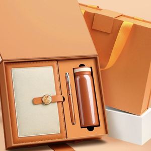 Wholesale Promotional Luxury Business Gifts Items <b>Notebook</b> Pen Vacuum CupSet Personalized Custom Logo Corporate Gift <b>Set</b> - Product Image 3