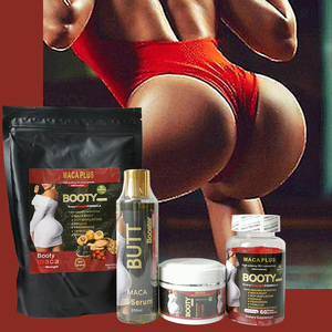 Maca naturel à base de plantes fesses courbes dodues produits gros fessiers gommeux OEM/ODM ensemble fesses dodues pour femmes noires macagan - Product Image 3