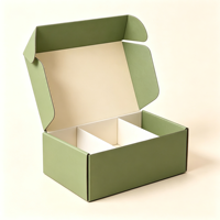 Boîtes d'expédition personnalisées avec impression de logo, emballage en carton ondulé recyclable, emballage pour vêtements, boîtes d'expédition en papier