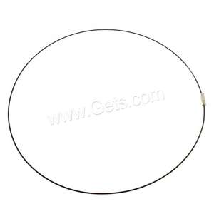 สายสร้อยคอไทเกอร์เทลแบบขายส่ง พร้อมตัวล็อคแบบเกลียวทองเหลือง ขนาด 1 มม. ขายเป็นเส้นยาว 21 นิ้ว อุปกรณ์สำหรับทำเครื่องประดับ 15701 - Product Image 3