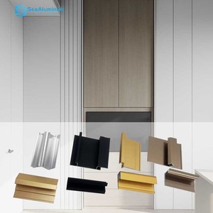 Plinthe moderne PS écologique à LED en alliage d'aluminium <span class=keywords><strong>PVC</strong></span> mousse <span class=keywords><strong>corniche</strong></span> couronne Zocalo moulures murales extérieures pour hôtels - Product Image 4