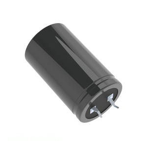 Condensateur original 2200 uF LKS2A222MESA CAP ALUM 2200UF 20% 100V SNAP TH à montage traversant - Product Image 1
