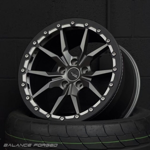 Jantes forgées Beadlock de 15, 17 et 18 pouces, 5x112 5x114.3, pour course de dragster, compatibles Cadillac CT5-V Blackwing - Product Image 6