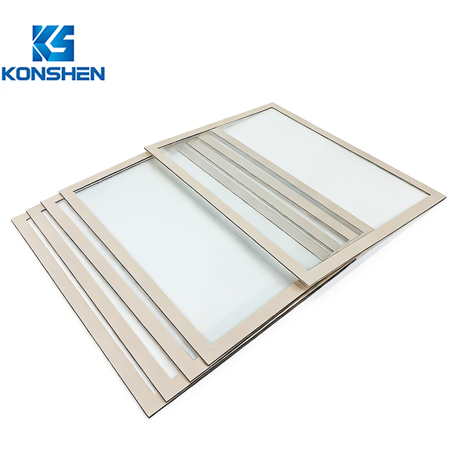 Custom Design Silkscreen Printing Tempered Glass AR/AF/AG Glass Panel Displays Cover Glass for Electronics Industrial Equipment