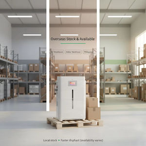 Système de stockage domestique de batteries LiFePO4 51,2 V 16 kWh, 300 Ah, 6000+ cycles, pour onduleur hybride hors réseau, compatible UE - Product Image 1