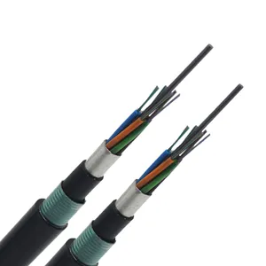 电缆纤维光学单模G652d光纤电缆GYTA53 GYTA GYXTW GYXTC8S直埋钢带铠装