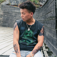 Colliers de bijoux avec lettres de rappeur hip-hop JINSE, vente en gros de colliers avec nom, collier en zircon cubique