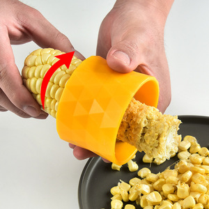Corn Peeler Stainless Steel Multi Functional Kitchen Gadget For Corn Husking And Kernel Removal - Product Image 4