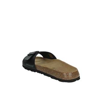 Ciabatta da uomo Grunland CB0672-40 Nera con suola in sughero Comfort Slide - Product Image 2