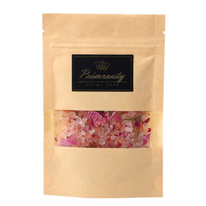 Custom Private Label Lavender Rose Naturel Aromatherapy Spa Magnesium Himalayan Organic <strong>Bath</strong> <strong>Salts</strong> with Flowers - Product Image 4