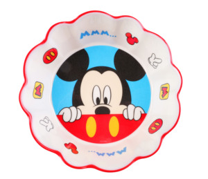 Vajilla Infantil Ecológica de Dibujos Animados de <span class=keywords><strong>Disney</strong></span>, Plato de Ensalada de Mickey para Niños - Product Image 1