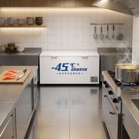 -45 ° Congélateur ultra-basse température C |   Congélateur commercial grande capacité pour restaurant et supermarché