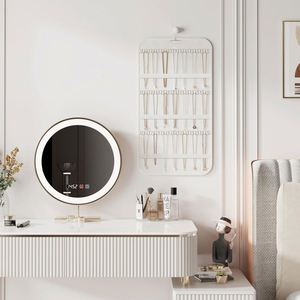 ที่เก็บเครื่องประดับแบบแขวนสองด้าน 80 ช่อง พร้อมซิป ถุงเก็บของใส PVC สำหรับต่างหู สร้อยคอ กำไลข้อมือ แหวน - Product Image 6