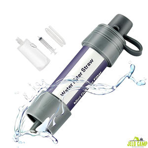 개인 미니 물 여과 시스템 하이킹 캠핑 액세서리 여행 비상 휴대용 생존 키트 야외 물 필터 - Product Image 1