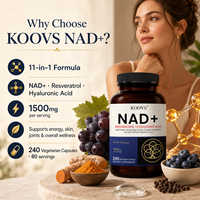 Capsules ACORN OEM à Marque Privée 11 en 1 NAD Resvératrol Astaxanthine Soutien Énergétique Compléments NAD en Capsules