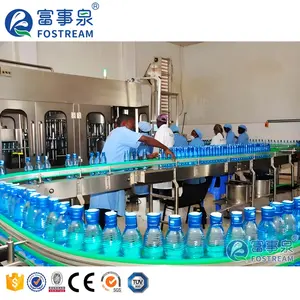 A bis Z 500 ml 5000 BPH vollautomatische komplette Trink-Mineralwasser-Flaschenproduktionslinie