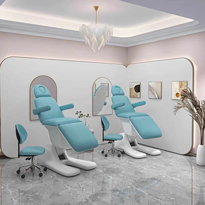 Lit <span class=keywords><strong>de</strong></span> soin du visage incurvé pour salon <span class=keywords><strong>de</strong></span> beauté, 4 moteurs électriques, <span class=keywords><strong>table</strong></span> <span class=keywords><strong>de</strong></span> <span class=keywords><strong>massage</strong></span> électrique, lit <span class=keywords><strong>de</strong></span> soin du visage et des cils - Product Image 5