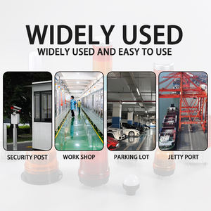 Luz de Advertencia LED CNTD CTQ70 para Equipos de Máquinas CNC, Impermeable, Tipo Tornillo, Lámpara de Alarma de Decibelios, 12/24/220V, Control Industrial IP65 - Product Image 6