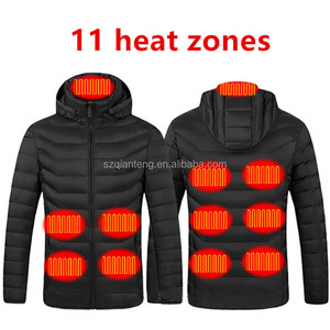 <span class=keywords><strong>Calentador</strong></span> ligero con 11 zonas de calor para <span class=keywords><strong>hombre</strong></span> y mujer, chaqueta calefactora con batería eléctrica recargable, impermeable, con aislamiento - Product Image 6