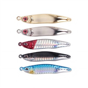 Señuelo de metal Vibe de aleación de zinc 7g/10g/15g/20g cebo de temblor VIB barra blanca tipo S Placa de hierro de pescado de plomo con gancho de canal de sangre - Product Image 2