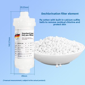 Filtre de douche avec cartouche filtrante, doté d'une cartouche filtrante en coton PP haute performance intégrée - Product Image 4