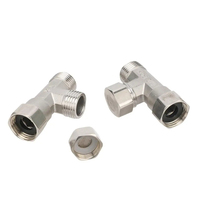 Raccords de tuyauterie en acier inoxydable 304 BSP 1/2 pouce mâle/femelle : coudes, tés, adaptateurs droits, raccords à pousser pour plomberie et réducteurs d'air