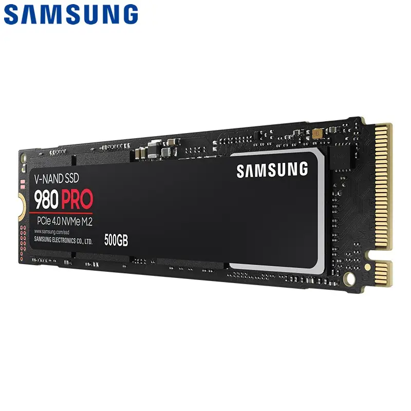 Samsung ssd 980 pro 1tb nvme m.2, de alta qualidade, original, 250gb 500gb, 2tb interface interna, unidade de estado sólido