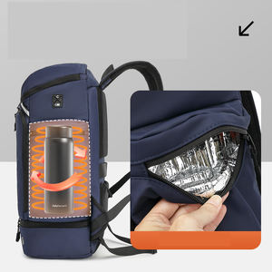 Mochila Unisex Personalizada de Gran Capacidad (20-39L), Impermeable, con Cierre, Elegante, para Estudiantes de Secundaria y Universidad, Viajes al Aire Libre - Product Image 2