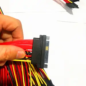 SAS 29-polige Buchse an SATA 22-poliges Verlängerung kabel