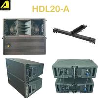 Système audio professionnel ACTPRO AUDIO, enceintes de scène à double haut-parleur de 10 pouces, 2 voies, Line Array Hdl 20-a, équipement sonore pour événements