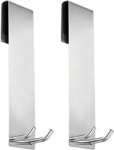 <span class=keywords><strong>Ganci</strong></span> per <span class=keywords><strong>Porta</strong></span> in Acciaio Inossidabile, Appendiabiti per <span class=keywords><strong>Porta</strong></span> del Bagno in Acciaio Inox - Product Image 1